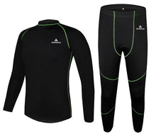 Load image into Gallery viewer, Men Winter Thermal Underwear Warm Up Cycling Base Layer Fleece Sports Pant MTB Bike Under Wear Clothes For Bicycle/Skiing/Hiking
